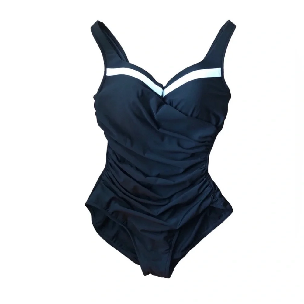 MagicSuit Colorblock One Piece Suit Like New - Picture 2 of 5